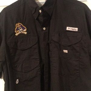 Columbia PFG East Carolina Bonehead Short Sleeve